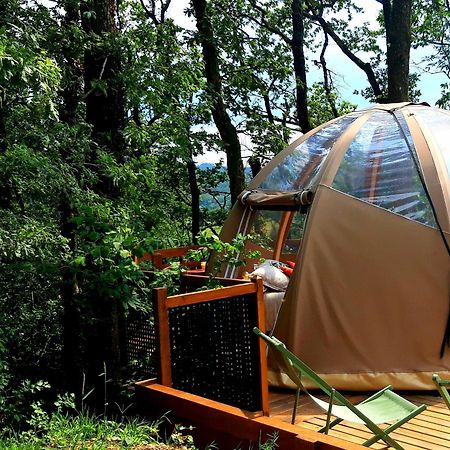 Le Mobil'Dome A Marie Hotel Cambounes Eksteriør billede